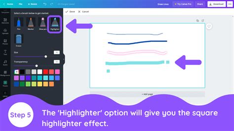 Draw with Canva .